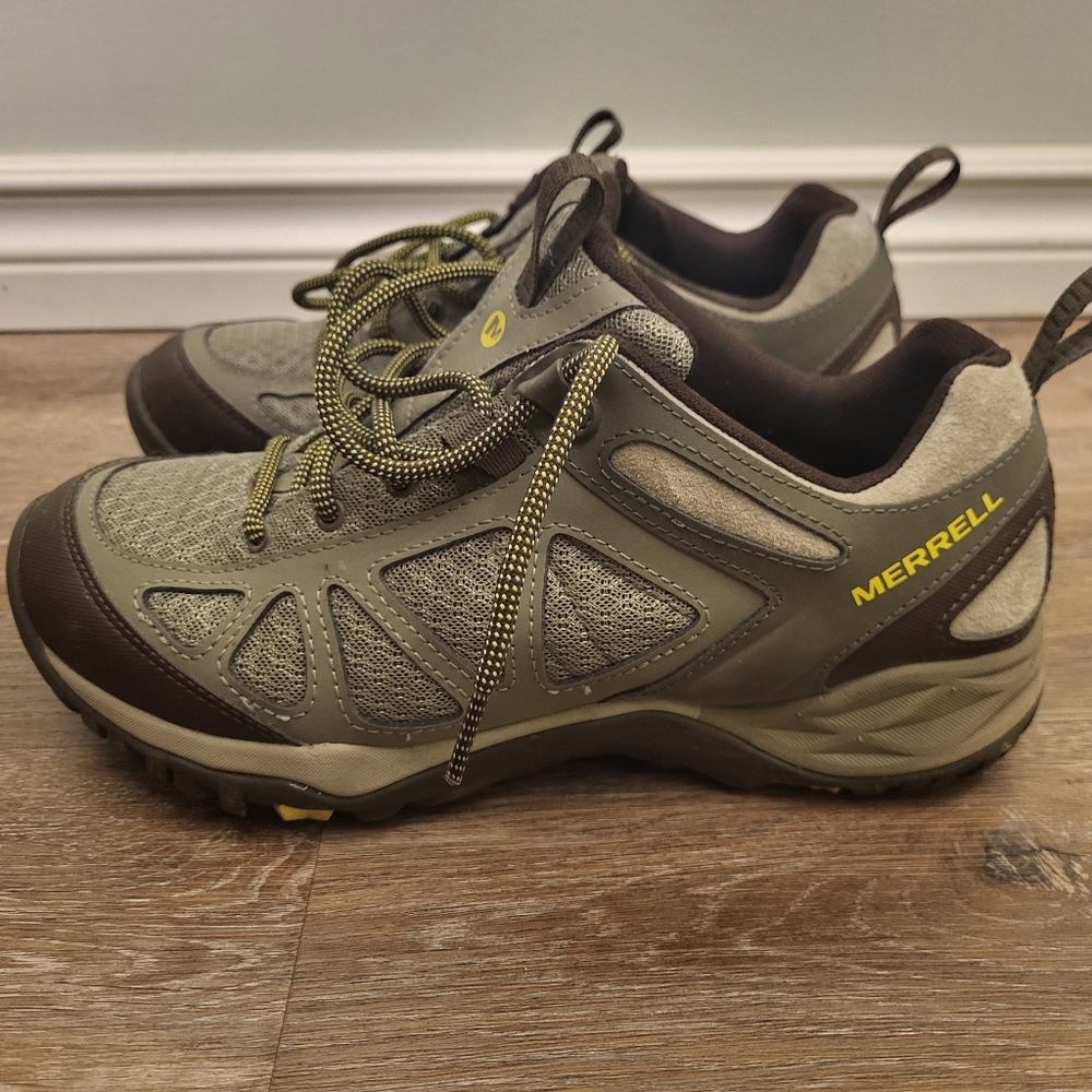 Merrell Women's Siren Sport Q2 Waterproof Hiking Shoes Dusty Olive Size 9.5